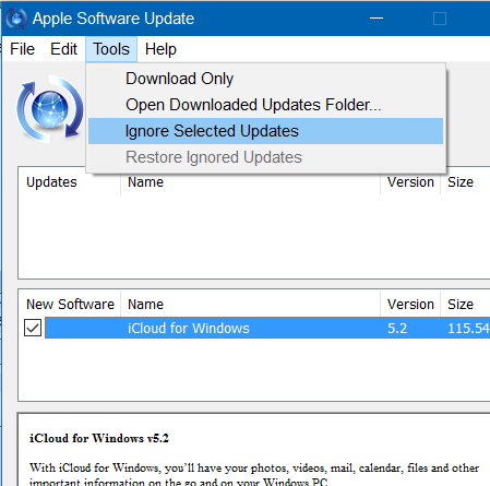 download apple software update for windows 10
